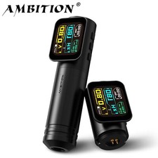 Ambition Ninja Max Wireless Tattoo Machine 4.0 3.5mm Stroke 2400mAh Tattooist