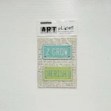 Creative Imaginations Art Warehouse Plates