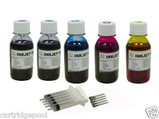 5x100ml refill ink for Canon PFI-107 PFI-207 imagePROGRAF iPF770 iPF780 iPF785
