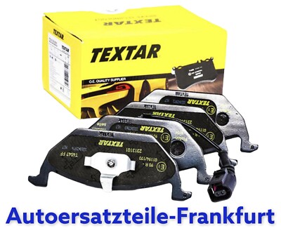 TEXTAR 2313101 Bremsbeläge +Wako VW BEETLE BORA CADDY GOLF 4 5 6 PLUS POLO VORNE