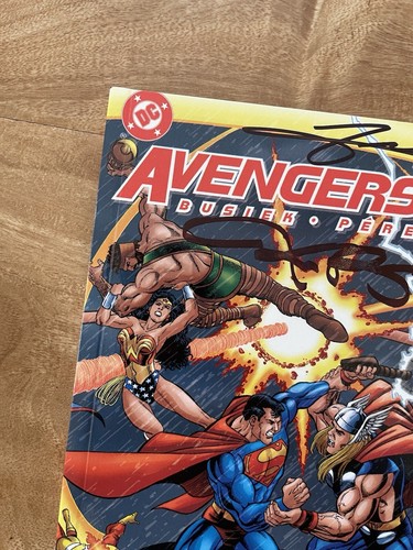 Avengers JLA (2003) #2 DC/Marvel autografato firmato - Foto 2 di 7