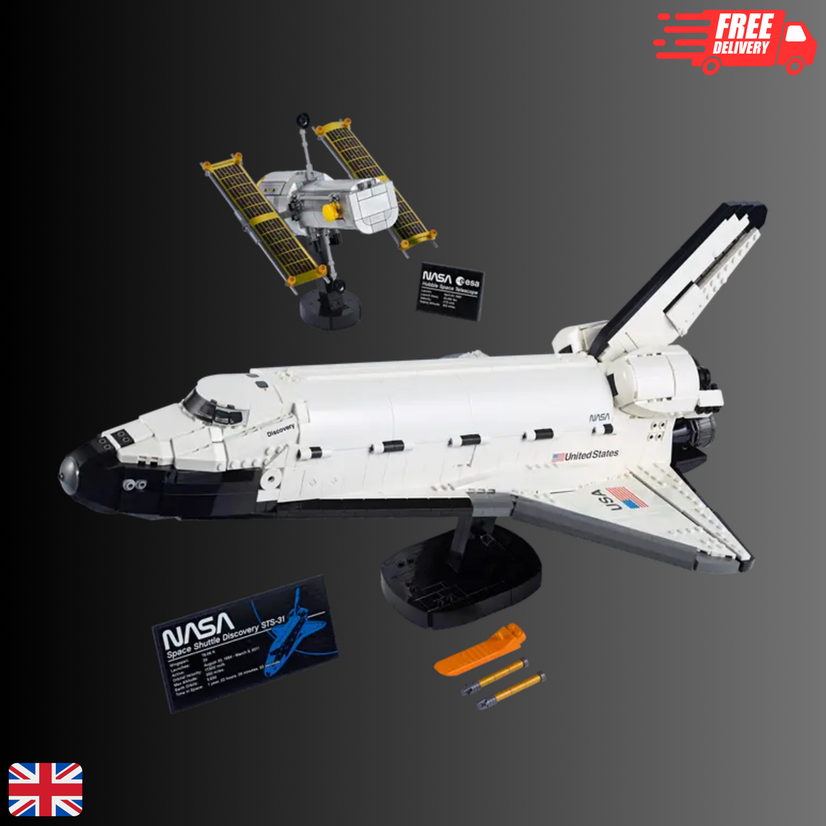 LEGO Icons: NASA Space Shuttle Discovery (10283) for sale online