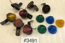 Truck Cab Marker Lights 7 Bases 9 Plastic Lenses All In Pics Included Rat Rod Truck Cab Marker Lights 7 Bases 9 Plastic Lenses All In Pics Included Rat Rod