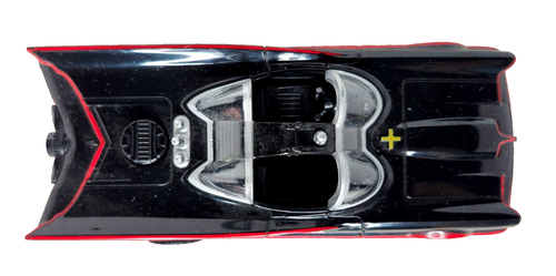 NIKKO Sound & Light π¦ 1:32 Batman Classic TV BATMOBILE in Repro CORGI 267 Box - Picture 12 of 15