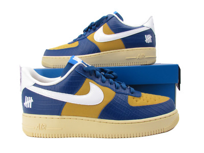 Nike Air Force 1 Low Undefeated 5 On It Blue Croc NEW Men's US11 DM8462-400 