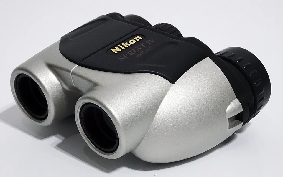 Nikon 8 x 21 Sprint IV Porro Prism Compact Binoculars in Silver  (UK Stock) BNIB - Image 2 of 4