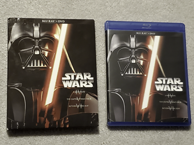 Star Wars Trilogy - Episodes IV-VI (4-5-6) (Blu-ray & DVD Box Set