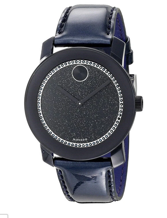 Purple 2025 movado watch