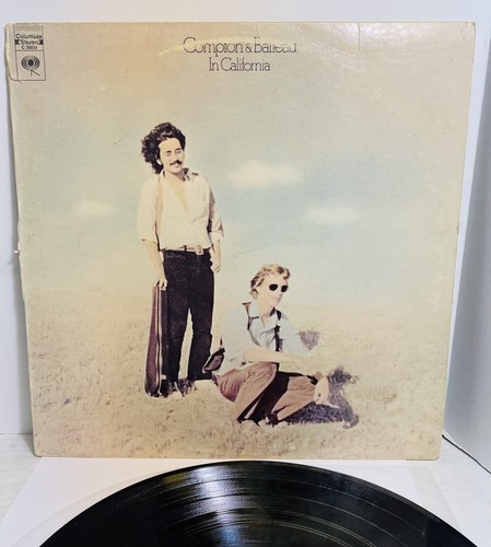 Compton & Batteau In California LP Vinyl US 1970 EX /G Columbia Rock Pop - Picture 2 of 5