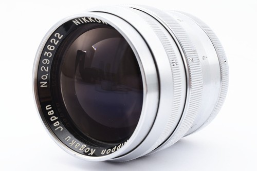 Nikon Nikkor-P.C 8.5cm 85mm f/2 Lens Leica LTM L39 w/ Finder From Japan #2421L - Picture 2 of 12