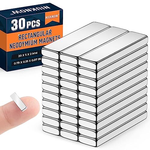 Strong Neodymium Magnets Bar, Small Rare Earth Magnets for Refrigerator ...