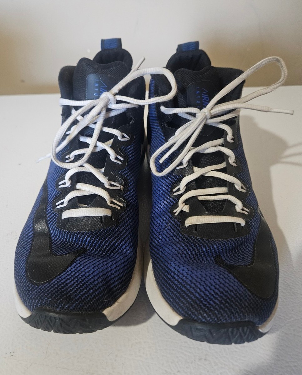 Nike Men\'s Air Max Infuriate Sneakers Size 8 Mid Royal Blue Black AA4438-004 Nike Men main image 4