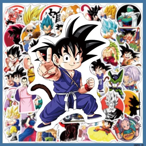 50 Random Dragon Ball Waterproof Vinyl Stickers for Hydro Flask Laptop Car - Picture 6 of 7