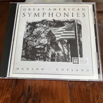 HANSON   COPLAND: GREAT AMERICAN SYMPHONIES GREAT AMERIC SYMPHONIES