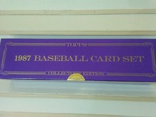 1987 Topps Tiffany Baseball Factory Sealed Set! Bo Jackson RC 