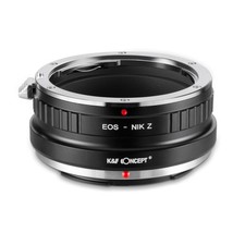 K F Concept Lens Adapter Canon EOS EF mount lens to Nikon Z Z6 Z7 Z5 Z50 Z9 Zfc
