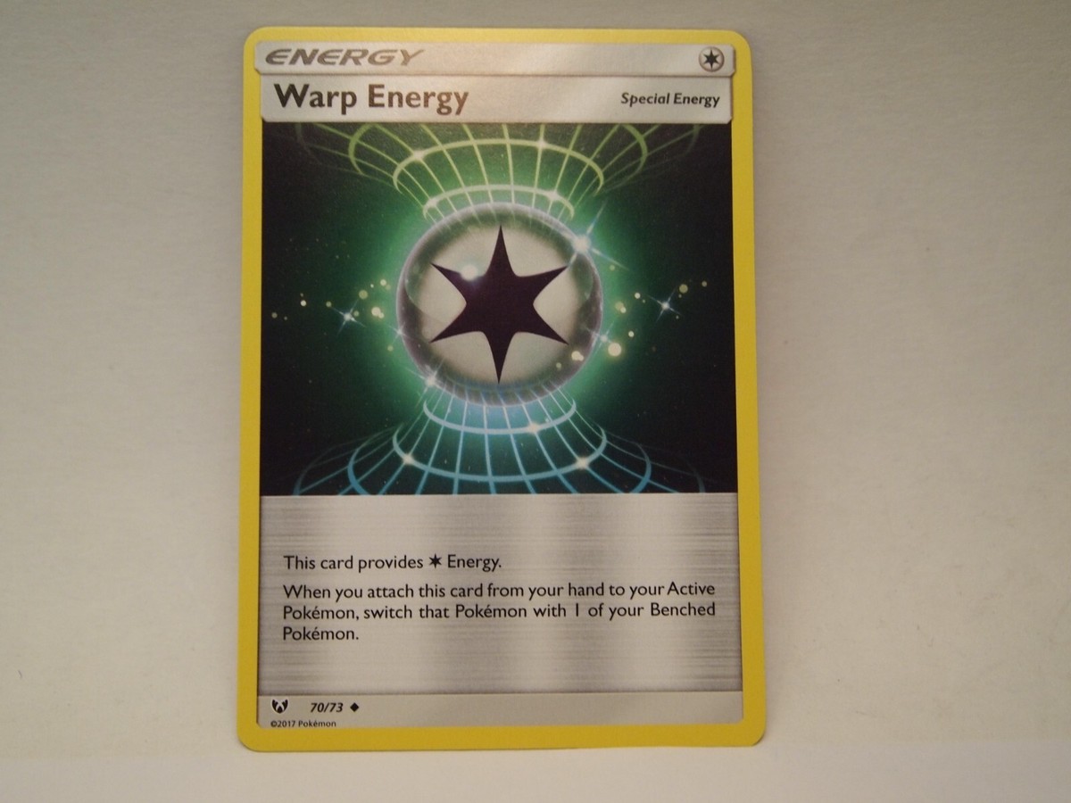 Pokmon TCG Warp Energy Shining Legends 70/73 Regular Uncommon