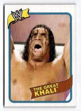 2007 Topps Heritage III WWE The Great Khali 5 WWF