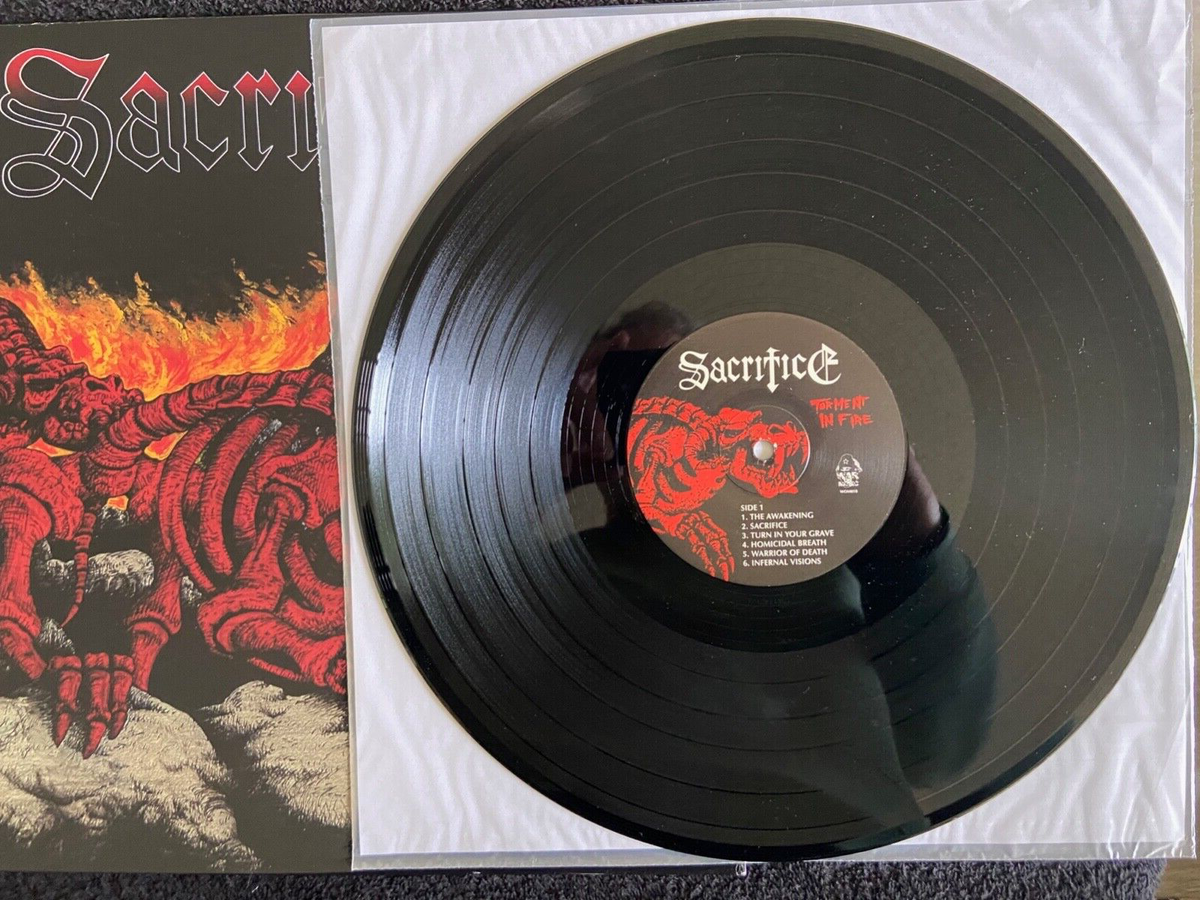Sacrifice - Torment In Fire 2017 Limited Ed. 180g Press w/Insert