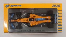  SPARK Minicar 1/43 McLaren MCL35 2nd ltalian GP 2020 Used