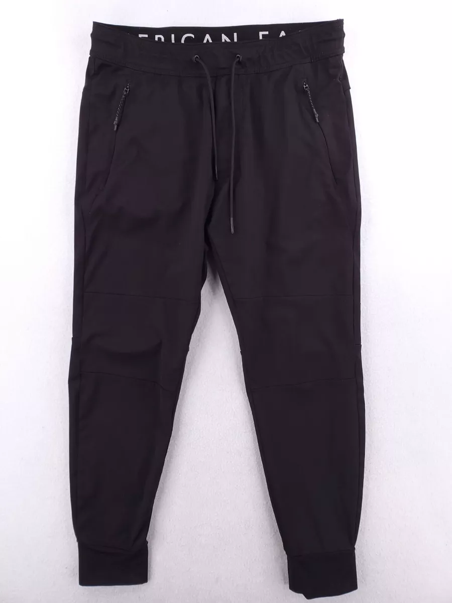 American Eagle Pants Mens Sz S Black Training Jogger Cargo