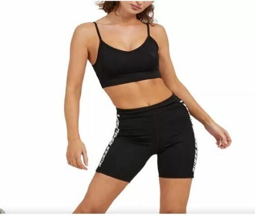 GUESS Angelica Reggiseno Sportivo Medium-Impact Colore: Nero - Foto 4 di 5