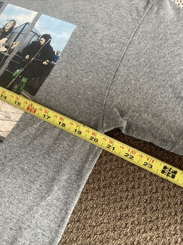 The Beatles "Let It Be" Grey  graphic Tee Merch  Rock Band  T-shirt Men’s Large - Bild 3 von 6