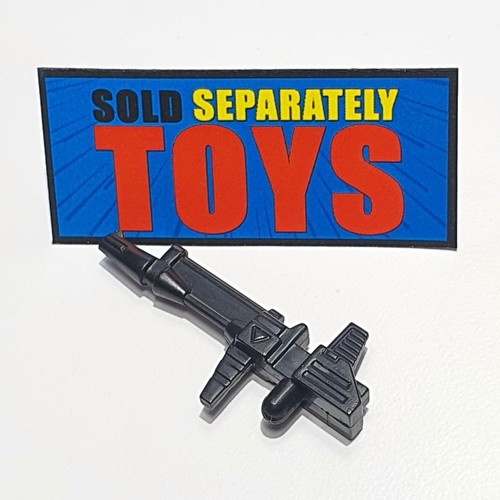 Transformers G1 Grapple Inferno GUN SOLID Autobot car black weapon accessory - Picture 7 of 7