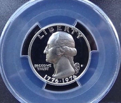1976 S Washington Silver Quarter PCGS Graded PR70 DCAM Proof 25 Cent coin C12 - Picture 2 of 4
