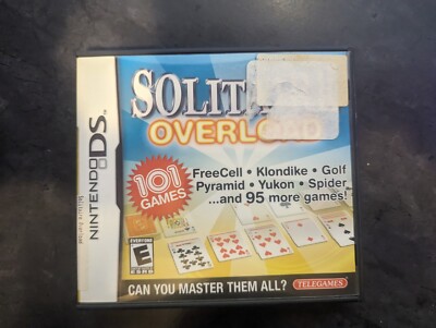 Solitaire Overload (Nintendo DS, 2007) Complete CIB 834815005048| eBay