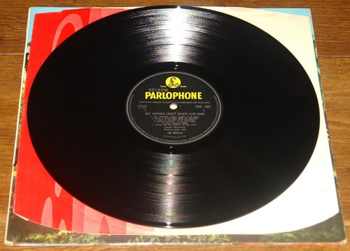 BEATLES SGT PEPPER'S UK Y&B PARLOPHONE LP 1967 MONO 1ST PRESS INNER & INSERT EX+ - Picture 7 of 14