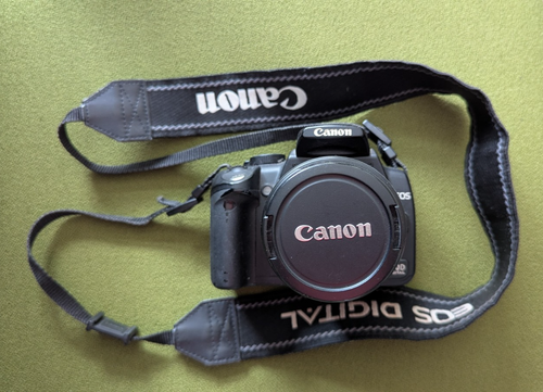 Canon EOS 350D Digital SLR Camera with 18-55mm Lens - No Charger