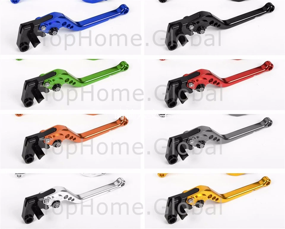 Palancas de freno de embrague largo negras 2006 2007 para Aprilia Pegaso 650 Strada 2005-2010 Foto 4 de 4