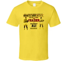 Joe Frazier Vs Muhammad Ali II 1974 T Shirt
