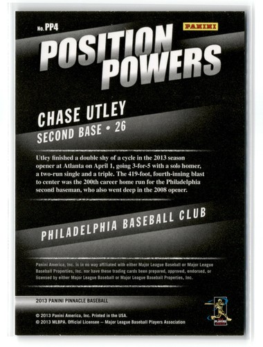 2013 Pinnacle Baseball Inserts (Aces, The Naturals, Position Powers) - Pick - Picture 16 of 26