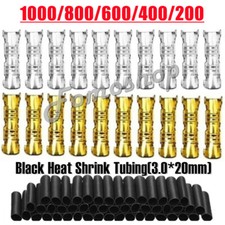 1000Pcs Copper Buckle Crimp Terminals 0.5-1.5mm  Kit Electrical Wire Connectors