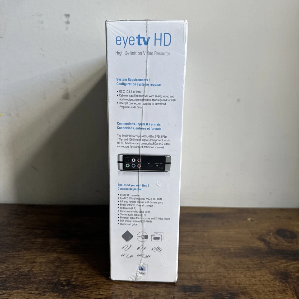 Elgato EyeTV HD DVR Video Recorder for Cable Satellite TV Watch Edit Mac ~Sealed - Image 2 of 4