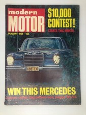 Vintage Modern Motor January 1969