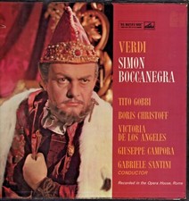 HMV ALP 1634-6  - Santini - Verdi Simon Boccanegra - Gobbi NM 58 3LP BOX