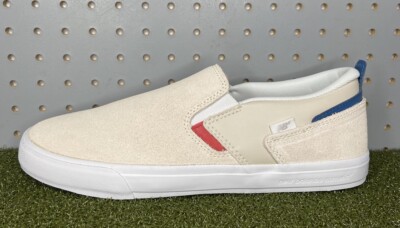 New Balance Men's Jamie Foy x Numeric 306 Suede Slip On NM306LIS White Size 10
