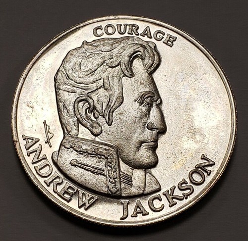 1/2 oz .999 Silver Round - 1990 Andrew Jackson - Liberty Lobby - SKU-F4860 - Picture 3 of 4