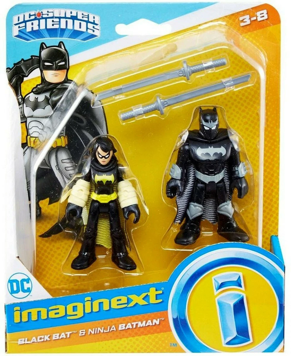 Imaginext DC Super Friend Ninja Batman Black Bat Ninja Batman