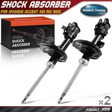 2x Front Left & Right Shock Absorber for Hyundai Accent Kia Rio Rio5 2006-2011
