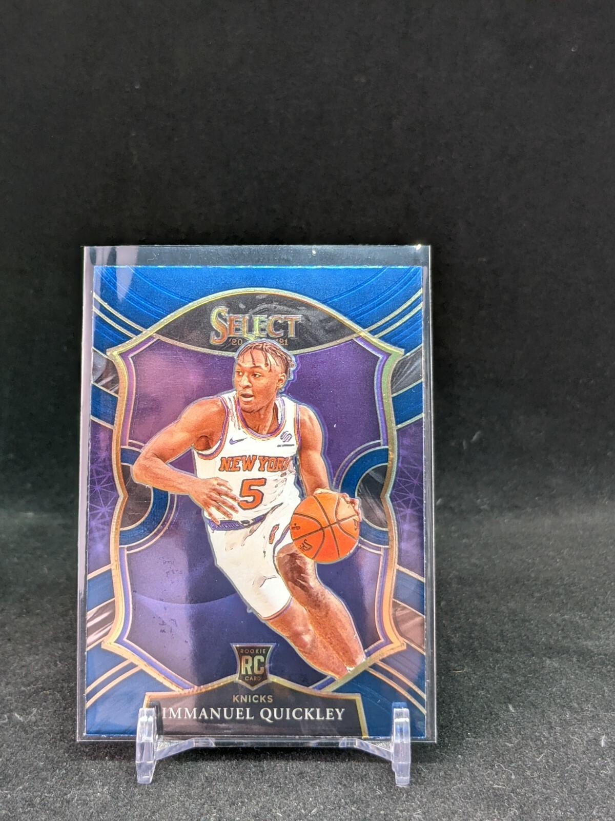 2020 Panini Select Concourse Immanuel Quickley #85