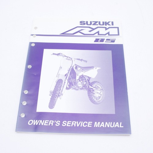 2002 Suzuki RM80 Service Manual 99011-02B77-03A