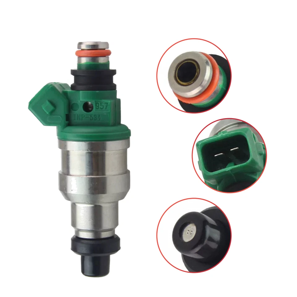 6Pcs Fuel Injectors INP-534 MD189021 For Mitsubishi Montero 1994-1996 3.5L V6 - Image 4 of 4