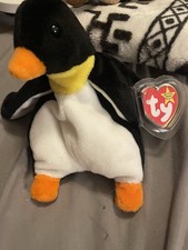 Ty Waddle The Penguin Style 4075 Beanie Baby Mwmt1995