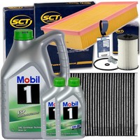 Inspektionspaket+Mobil 1 5W30 ÖL Passend FüR VW T6 Transporter Multivan 2.0 TDI