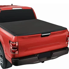 5.8FT Bed Tonneau Cover for Chevrolet 2009-2023 Silverado 1500 Soft Roll Up