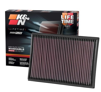 KN High-Flow Original Lifetime Engine Air Filter Increase Power Premium,